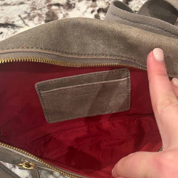 Hammitt Pewter with brushed gold Med Charles Crossbody/Belt Bag - Picture 4 of 4